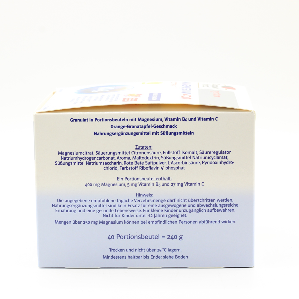 DOPPELHERZ Magnesium 400 Citrat system Granulat