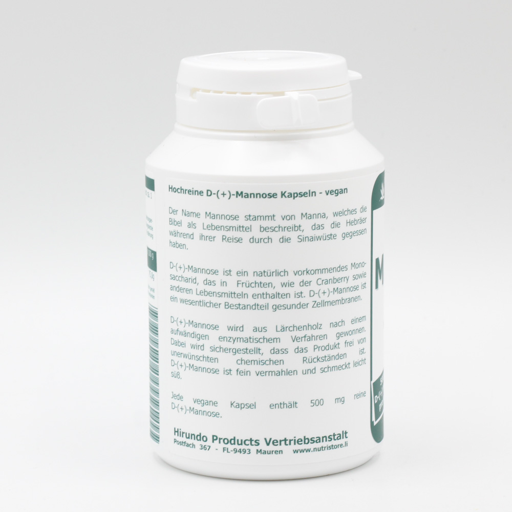 D-MANNOSE 500 mg vegetarische Kapseln