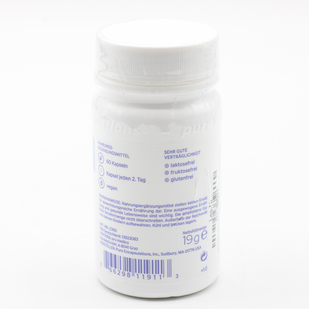 PURE ENCAPSULATIONS Zink Zinkpicolinat Kapseln