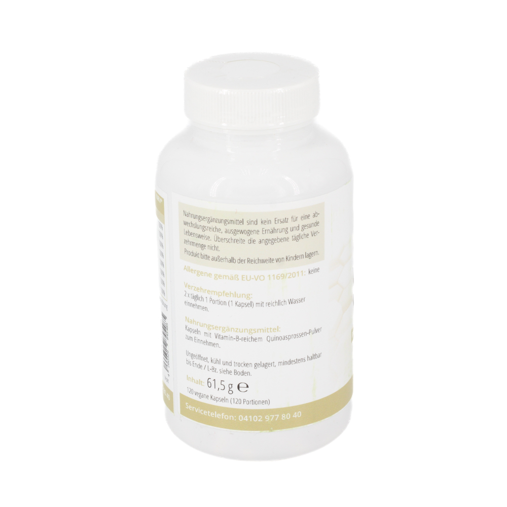 CELLUFINE Vit.B-Kompl.a.nat.Quinoaspross.Extr.Kps.