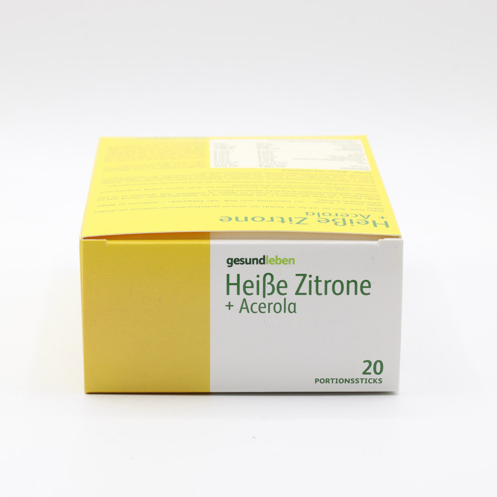 GESUND LEBEN heiße Zitrone+Acerola Pulver