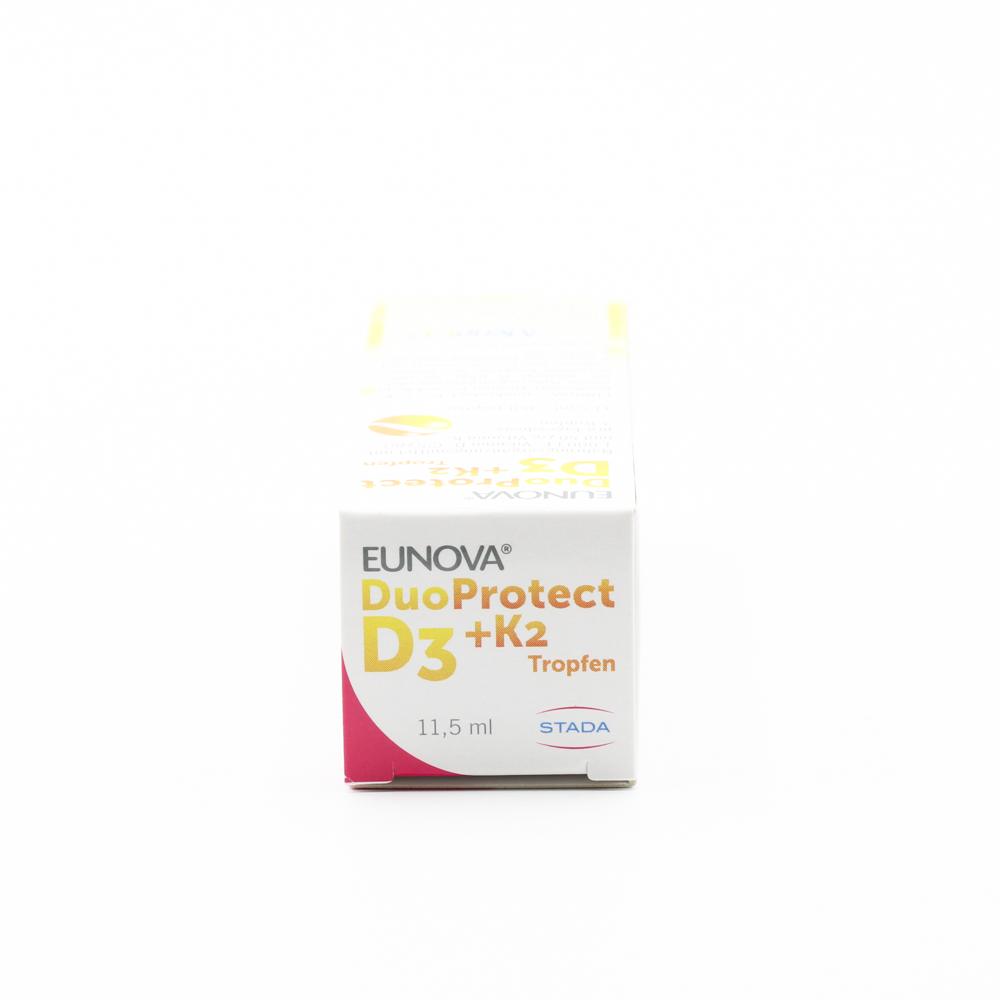 EUNOVA DuoProtect D3+K2 1000 I.E./50 μg Tropfen Set (2x11,5ml)