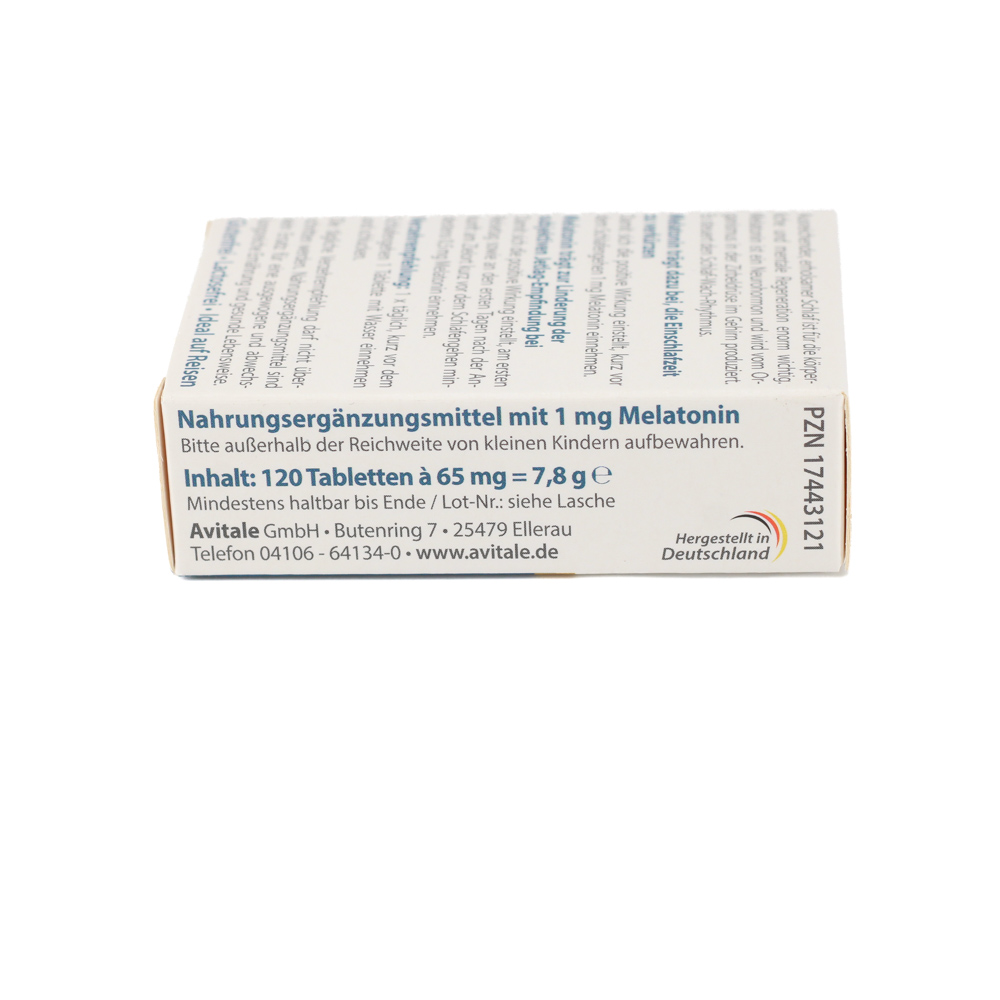 MELATONIN 1 mg Mini-Tabletten im Spender
