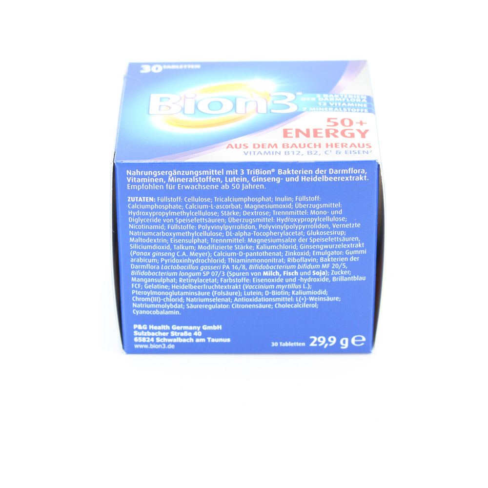 BION3 50+ Energy Tabletten