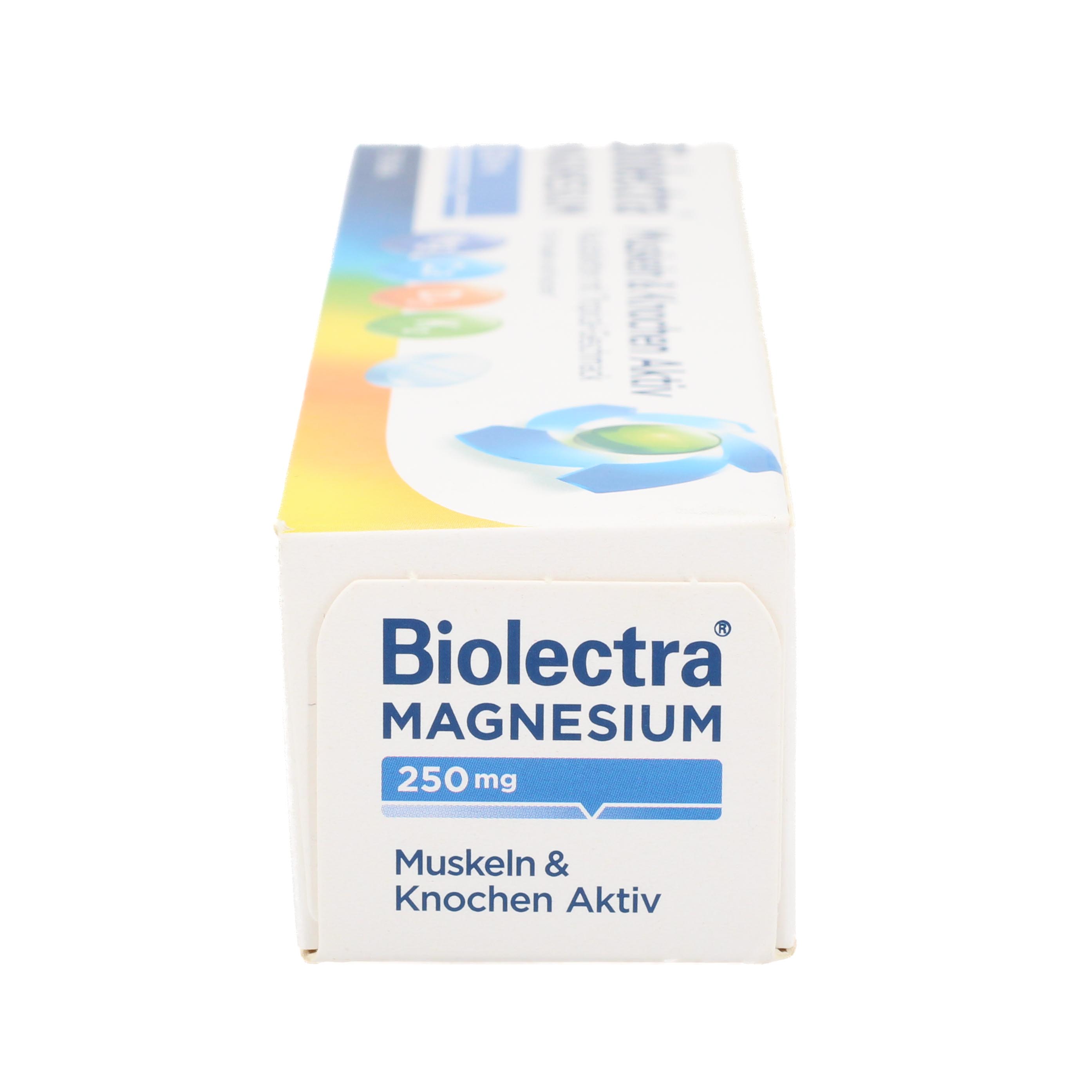 BIOLECTRA Magnesium 250 mg Muskeln & Kno.Aktiv KTA