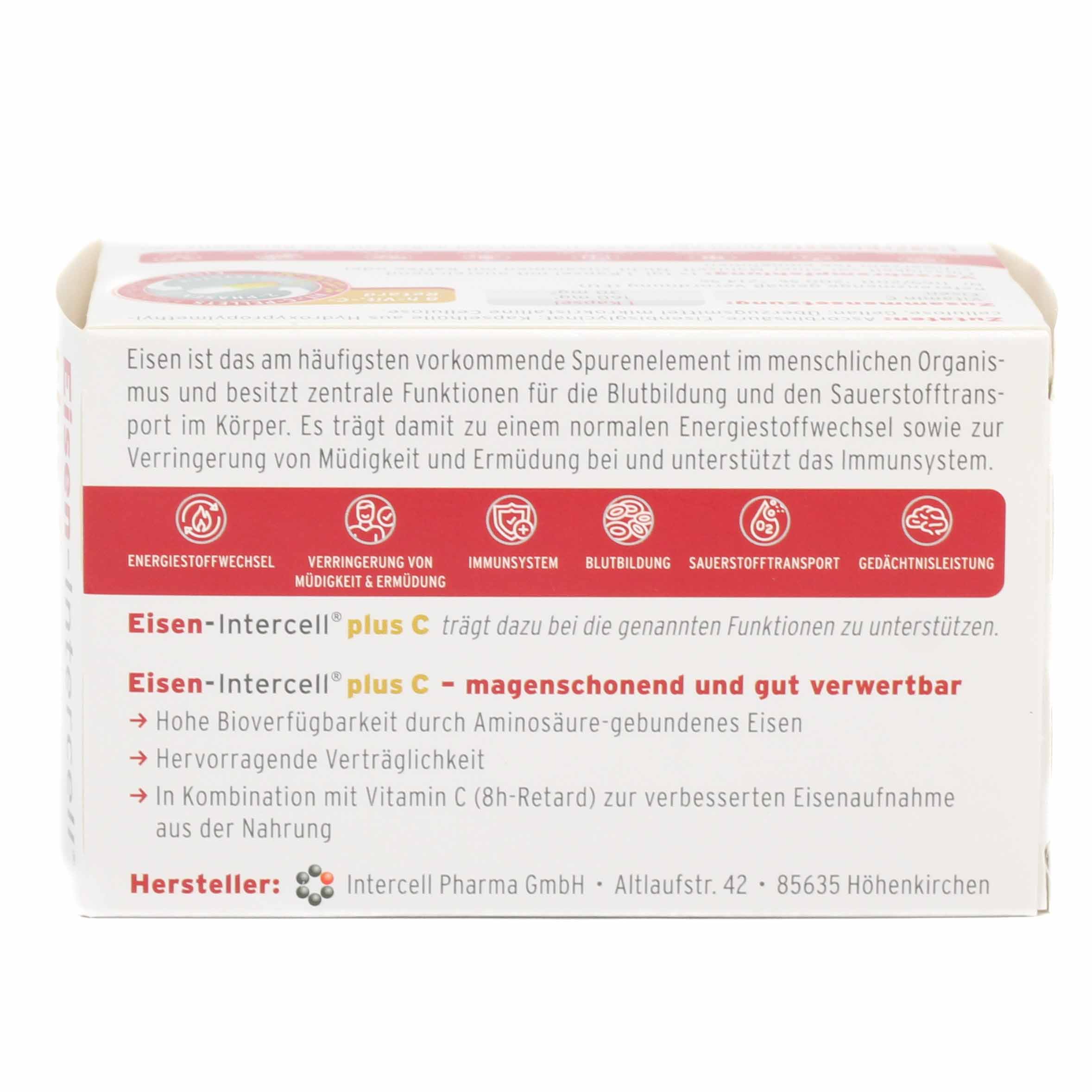 EISEN-INTERCELL plus C magensaftresistente Kapseln