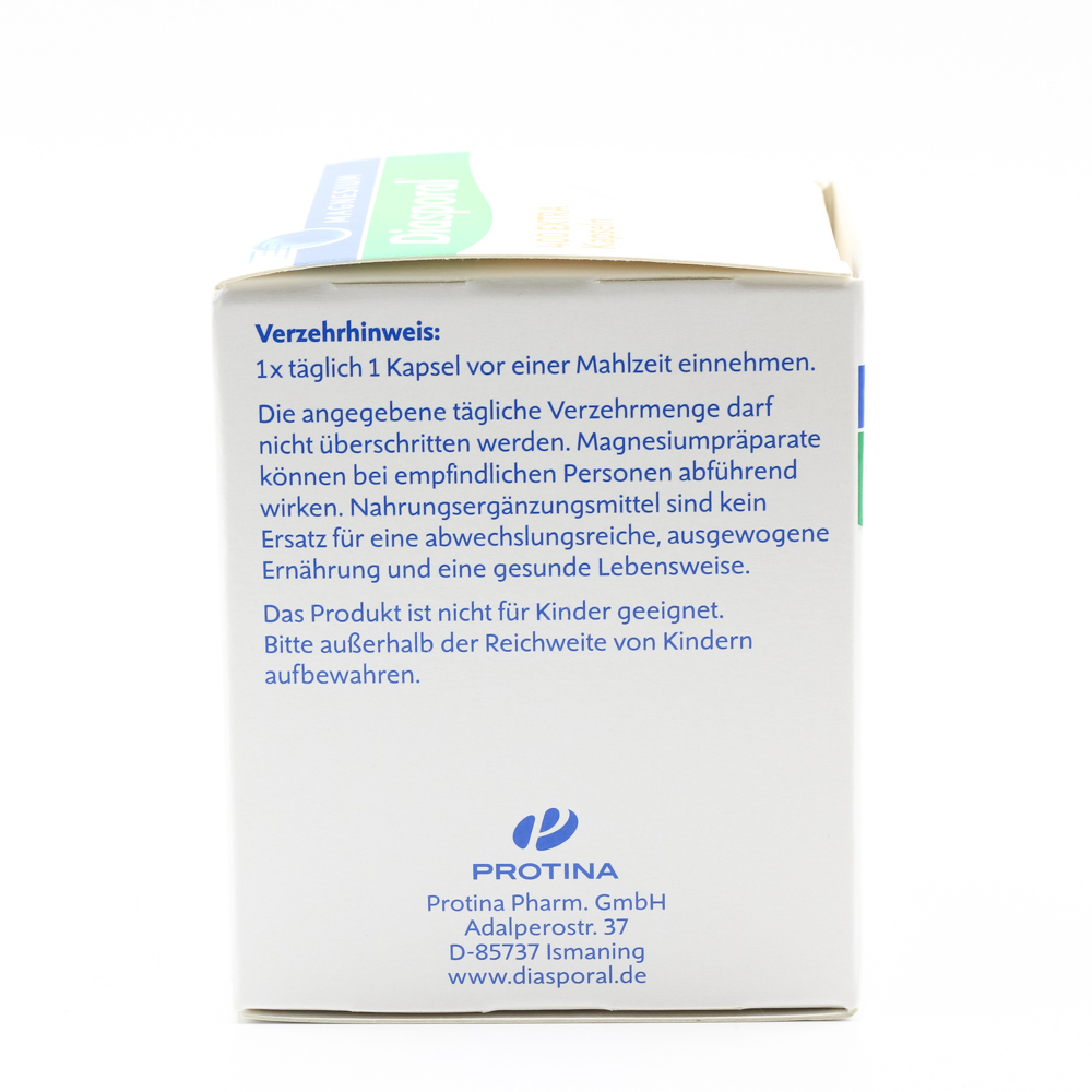 MAGNESIUM DIASPORAL 400 Extra Kapseln