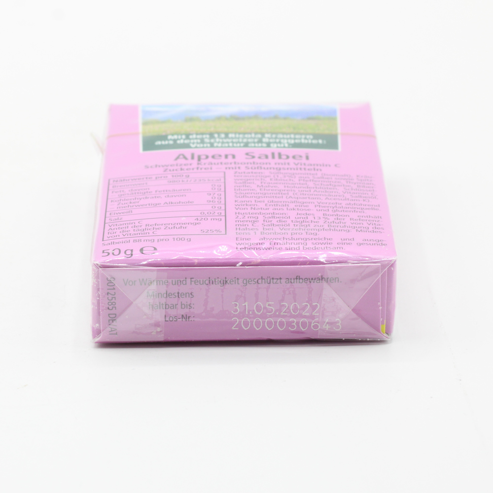 RICOLA o.Z.Box Salbei Alpen Salbei Bonbons