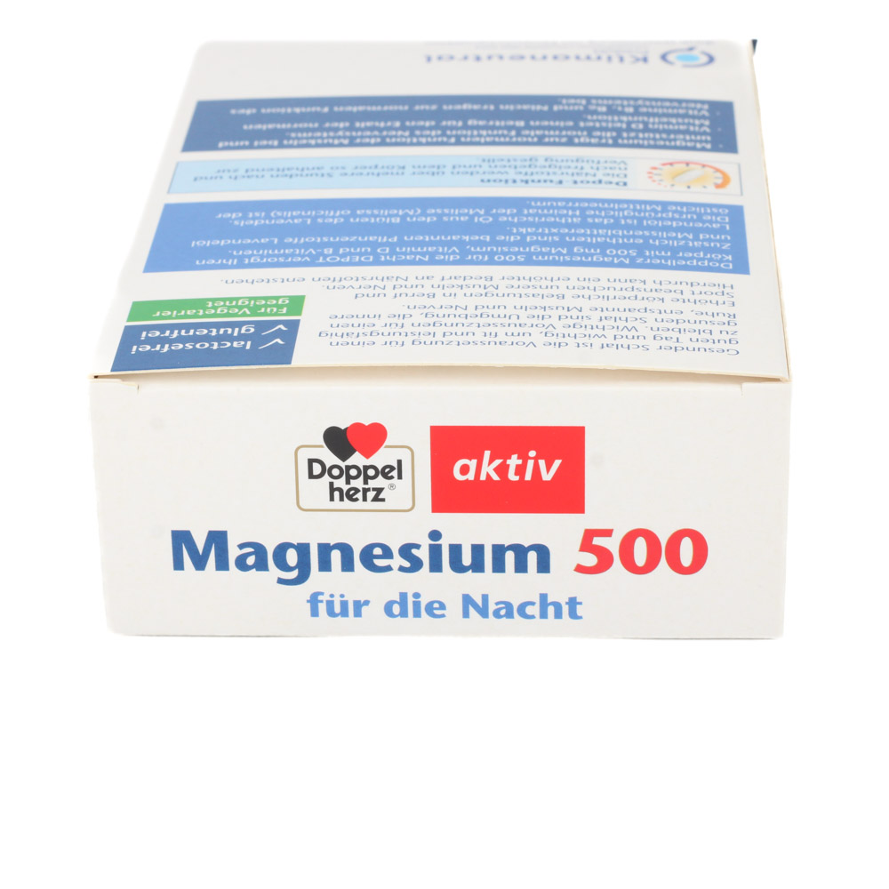 DOPPELHERZ Magnesium 500 für die Nacht Tabletten
