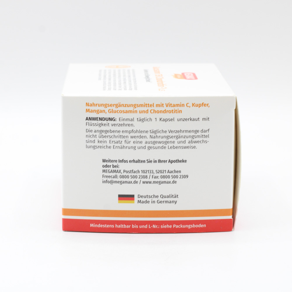 GLUCOSAMIN 750 Chondroitin Plus Megamax Kapseln