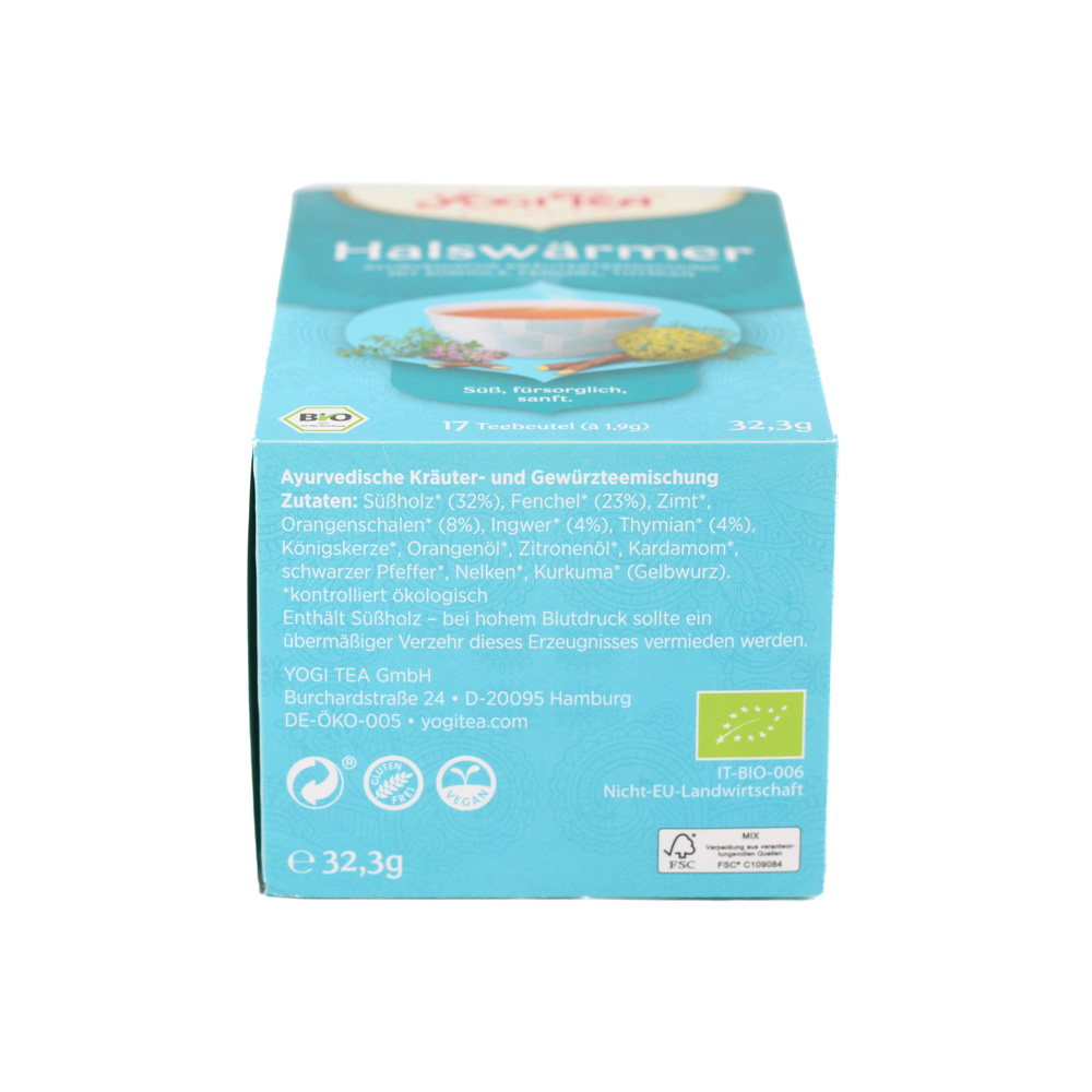 YOGI TEA Halswärmer Bio Filterbeutel