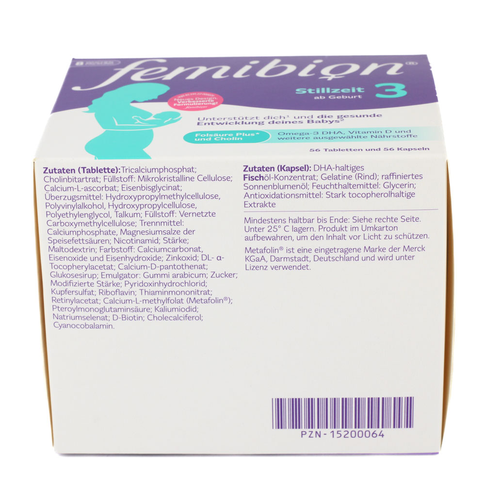 FEMIBION 3 Stillzeit Kombipackung