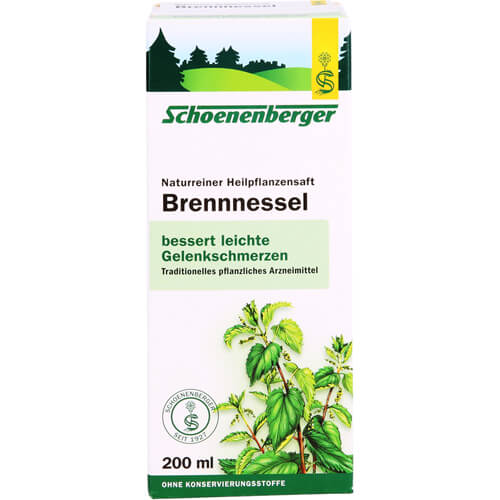BRENNNESSELSAFT Schoenenberger