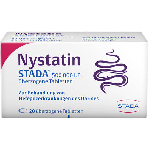 NYSTATIN STADA 500.000 I.E. überzogene Tab.
