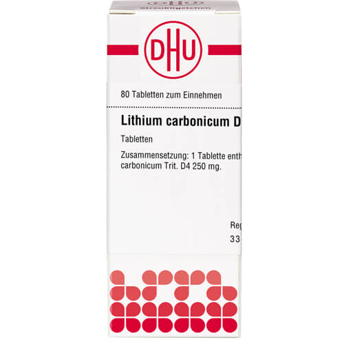 LITHIUM CARBONICUM D 4 Tabletten