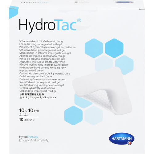 HYDROTAC Schaumverband 10x10 cm steril