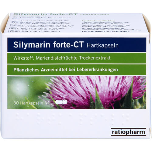 SILYMARIN forte-CT Hartkapseln