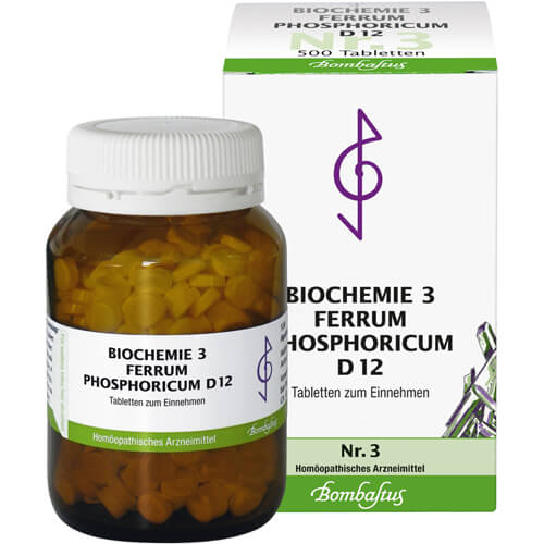 BIOCHEMIE 3 Ferrum phosphoricum D 12 Tabletten