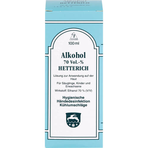 ALKOHOL 70% V/V Hetterich