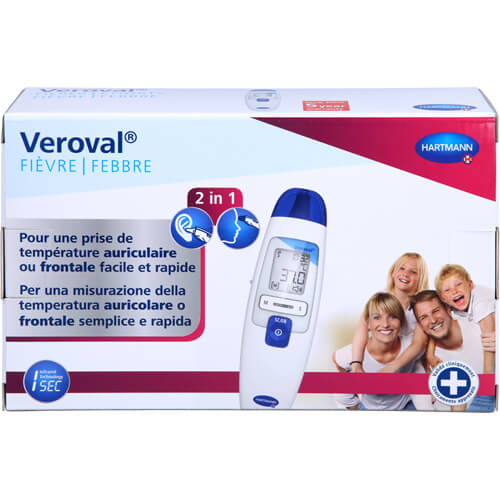 VEROVAL 2in1 Infrarot-Fieberthermometer