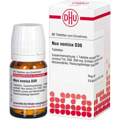 NUX VOMICA D 30 Tabletten