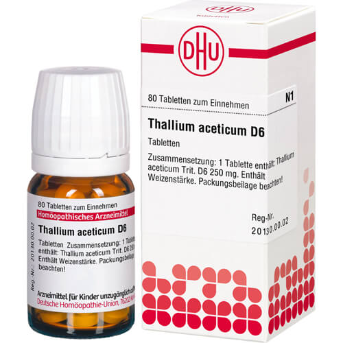 THALLIUM ACETICUM D 6 Tabletten