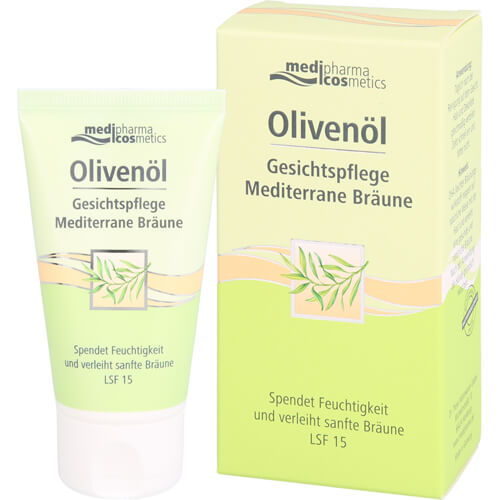OLIVENÖL GESICHTSPFLEGE Creme mediterrane Bräune