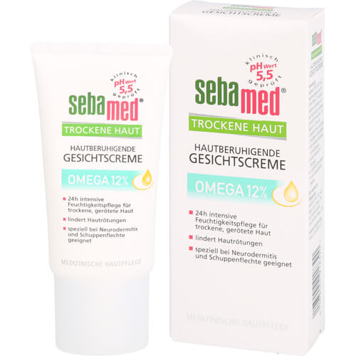 SEBAMED Trockene Haut Omega 12% Gesichtscreme