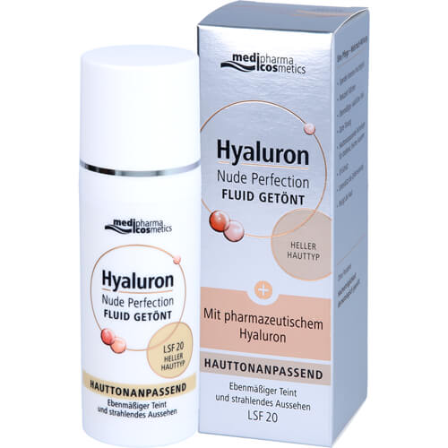 HYALURON NUDE Perfect.Fluid getönt hell.HT LSF 20