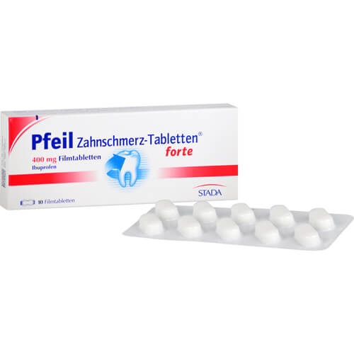 PFEIL Zahnschmerz-Tabletten forte Filmtabletten