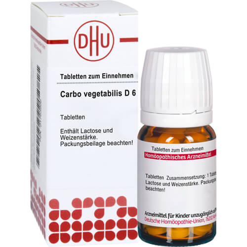 CARBO VEGETABILIS D 6 Tabletten