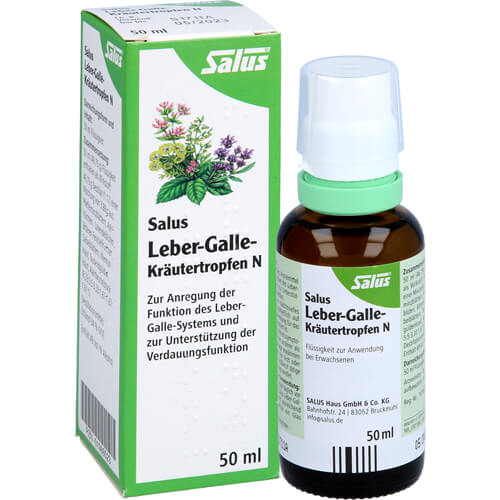 LEBER GALLE Kräutertropfen N Salus