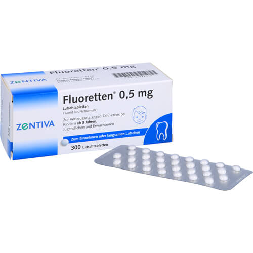 FLUORETTEN 0,5 mg Tabletten