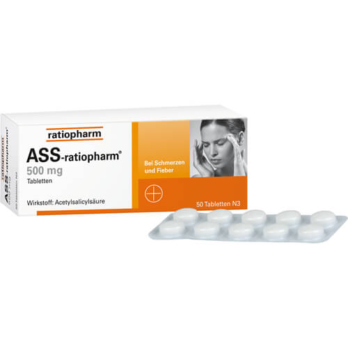 ASS-ratiopharm 500 mg Tabletten