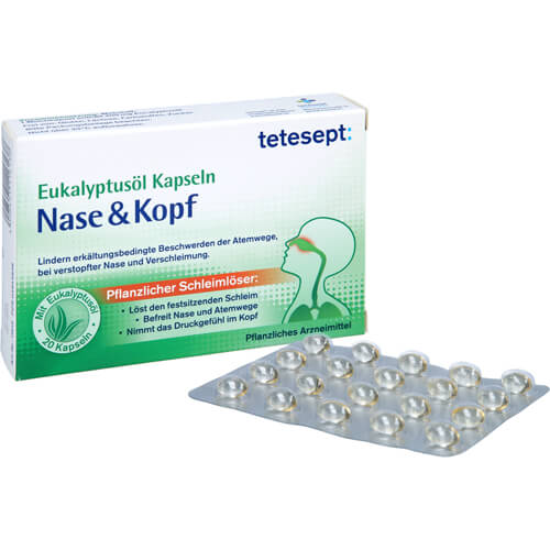 TETESEPT Eukalyptusöl Kapseln Nase & Kopf