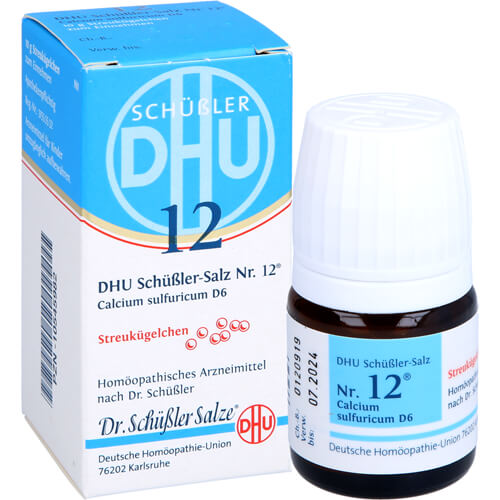 BIOCHEMIE DHU 12 Calcium sulfuricum D 6 Globuli