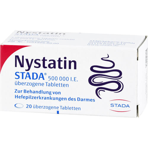 NYSTATIN STADA 500.000 I.E. überzogene Tab.
