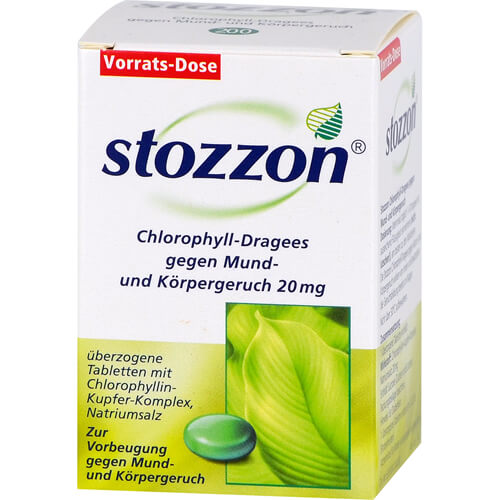 STOZZON Chlorophyll überzogene Tabletten
