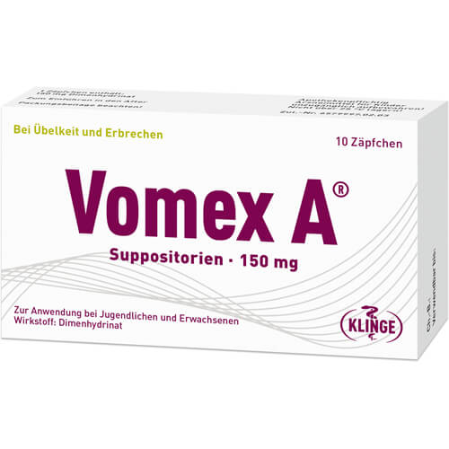 VOMEX A 150 mg Suppositorien