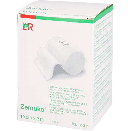 ZEMUKO Vliesstoff-Kompr.gerollt 10 cmx2 m