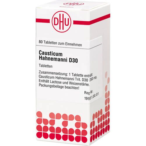 CAUSTICUM HAHNEMANNI D 30 Tabletten