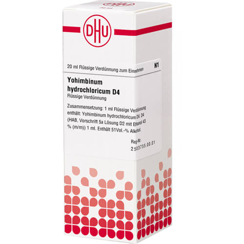 YOHIMBINUM HYDROCHLORICUM D 4 Dilution