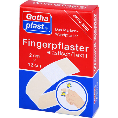 GOTHAPLAST Fingerverband 2x12 cm elastisch