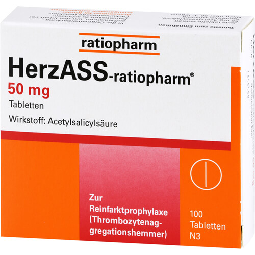 HERZASS-ratiopharm 50 mg Tabletten