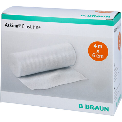 ASKINA Elast Fine Binde 6 cmx4 m lose