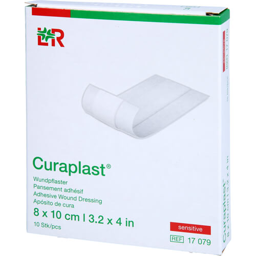 CURAPLAST Wundschnellverb.sensitiv 8x10 cm 1 m