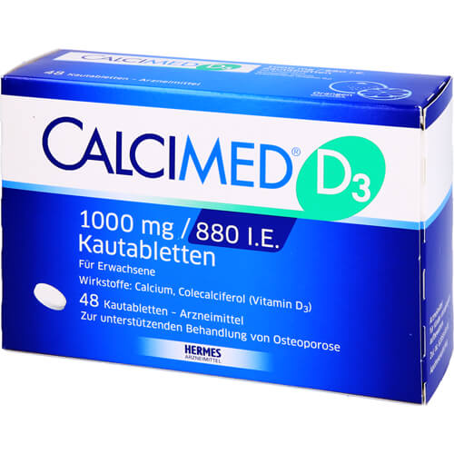 CALCIMED D3 1000 mg/880 I.E. Kautabletten