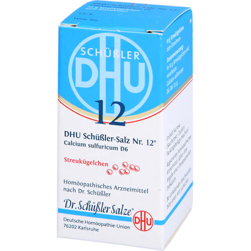 BIOCHEMIE DHU 12 Calcium sulfuricum D 6 Globuli