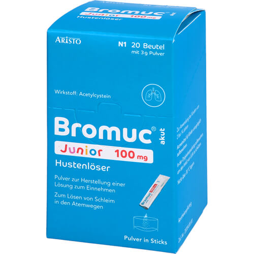 BROMUC akut Junior 100 mg Hustenlöser P.H.e.L.z.E.
