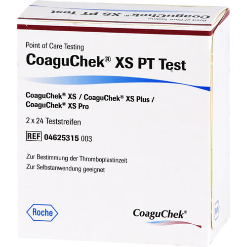 COAGUCHEK XS PT Test PST